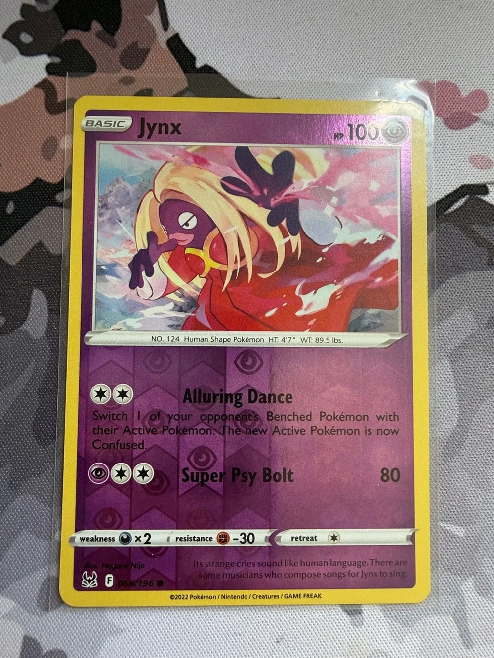 Jynx & Jynx ex Pokémon Card Lot 💋 | Reverse Holo 4 Cards ✨5/$25✨
